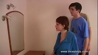 Russian Pregnant Sister Having Fun With Her Brothers