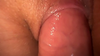 A Couple'S Pov Of A Hot Step Fantasy With A Creamy Pussy And Cumshot