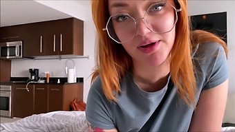 Redheaded Step Sister Gets Her Pussy Licked And Fucks In Hd Video