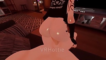 Experience A Lap Dance And Cock Grind On The Couch In Vrchat