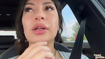 Amateur Latina Gets Public Attention After Receiving Facial Cumshot From Soul-Draining Bdsm Session