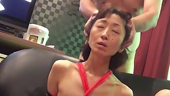 Japanese Girl Miyuki Humiliated While Filming Av On The Hotel Sofa