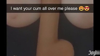 Snapchat Sexting Session With A Mature Man Leads To Self-Pleasure For A Young Woman