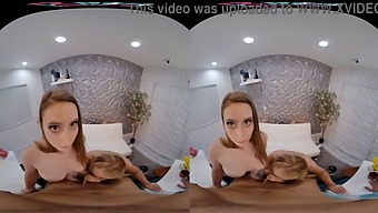 Intimate Vrhush Experience With Alura Jenson And Laney Grey