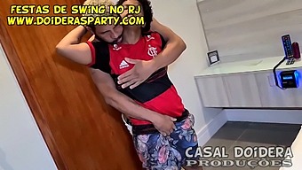 Brazilian Transsexual Man'S Debut In Porn Features Intense Anal And Oral Sex, Ending With A Cum Swallow
