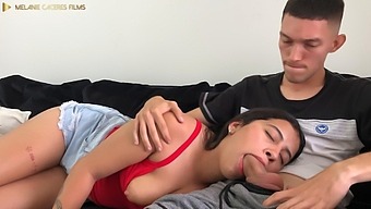 Step Sister'S Rough Oral Sex Leads To Huge Cumshot