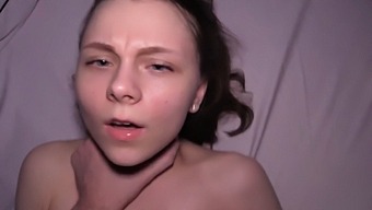 Extreme Submission And Orgasms With Young Brunette